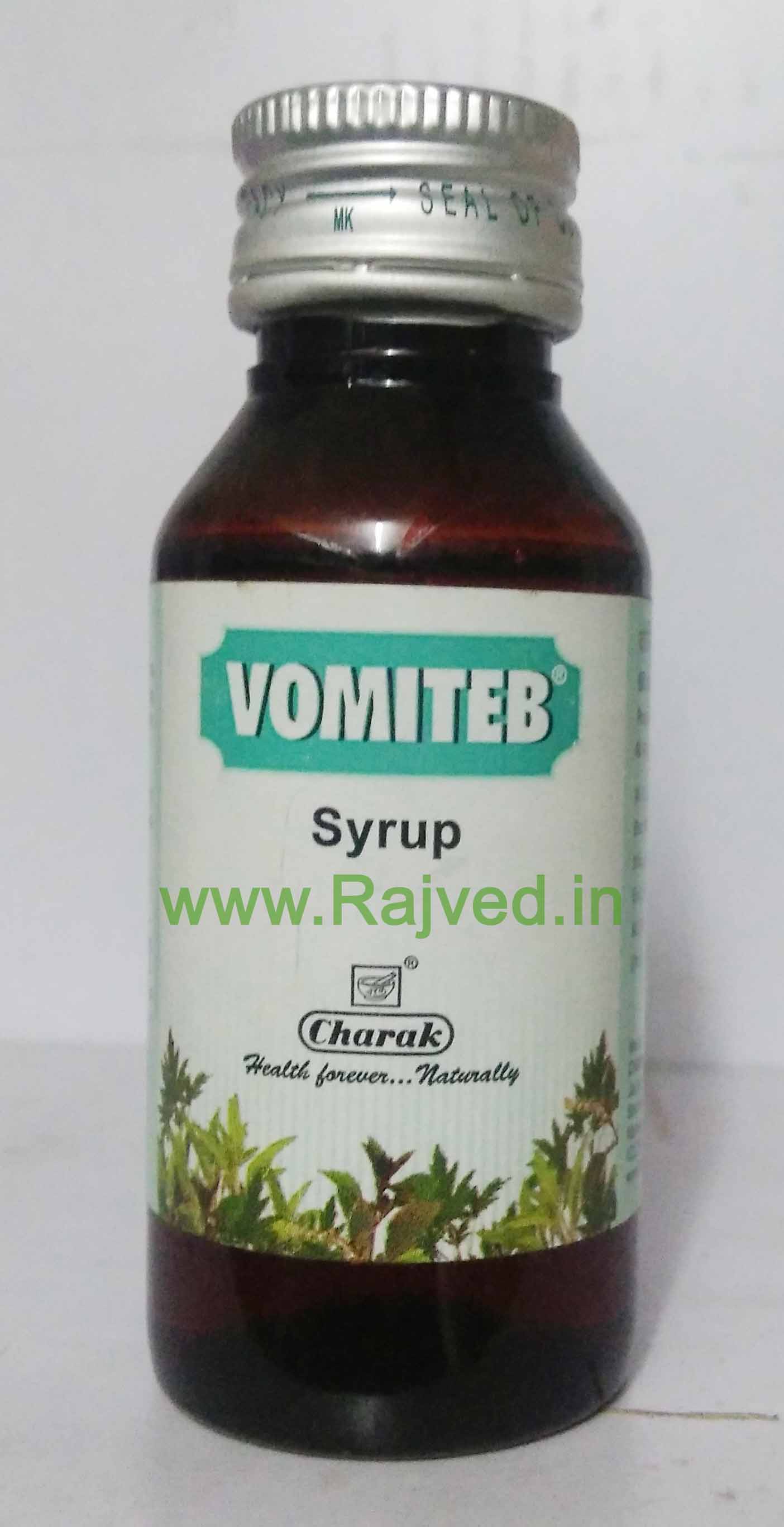vomiteb syrup 60ml charak pharma mumbai